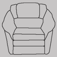 Эскиз кресла